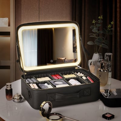 ChicBag - Cosmetic Bag with Mirror & USB Port