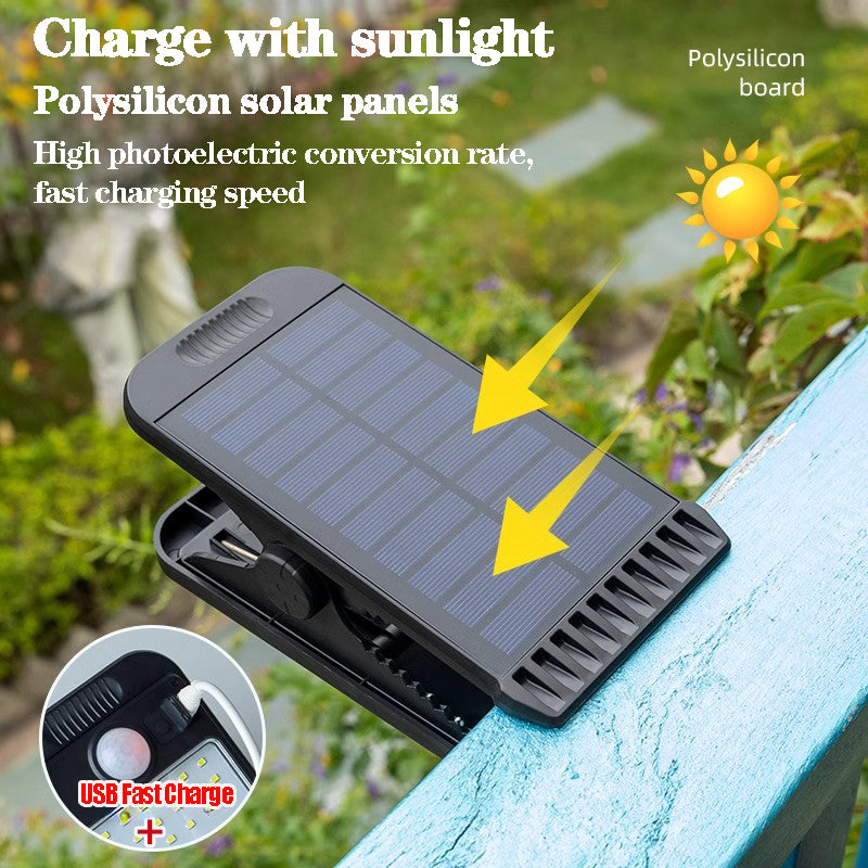 Solight - Solar clamp light