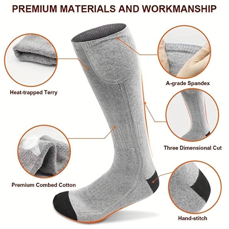 Cozee™ USB Rechargeable Heated Socks