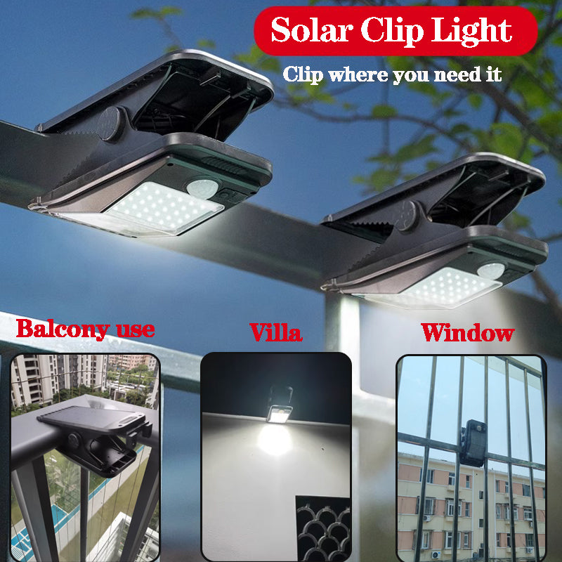 Solight - Solar clamp light