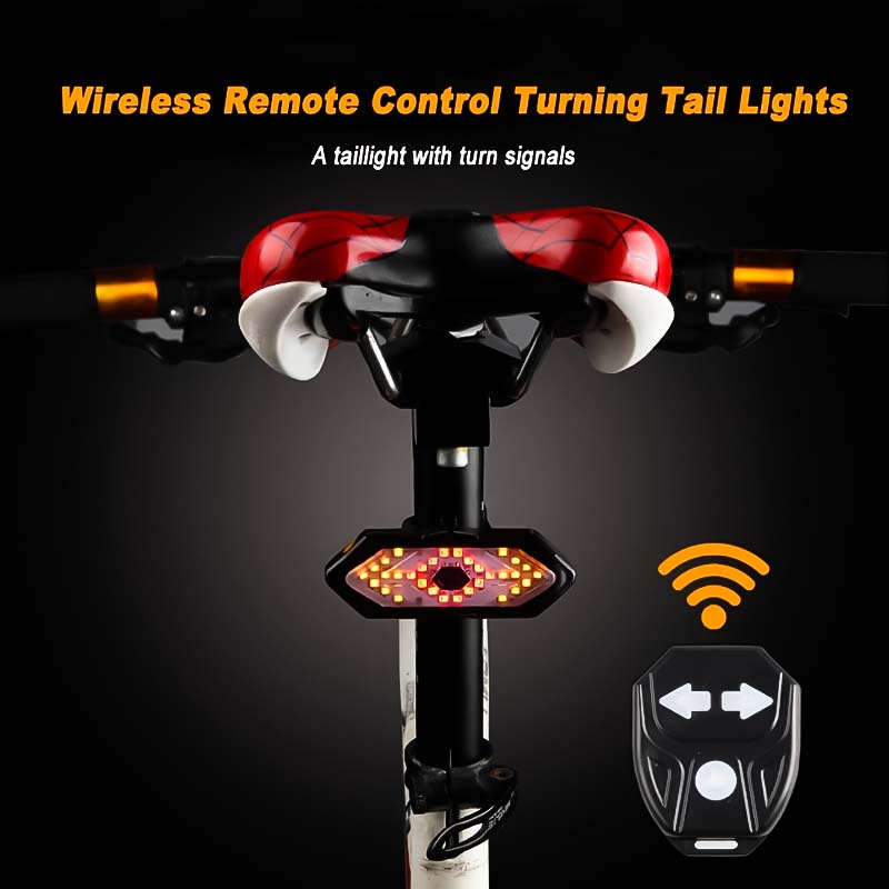 LuminaRide™ - Wireless rear light with signals [Last day discount]