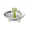 (1+1 Free)Kuchmi™ - Folding steel steamer in flower shape - Prepare your meal without losing the nutrients! [Discount Sista Dagen]