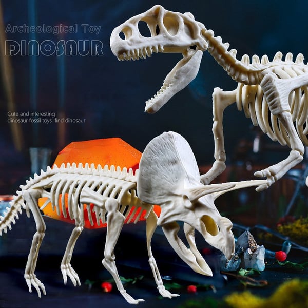 Dinossil™ Dinosaur Fossil Digging Kit for Kids - Complete Set