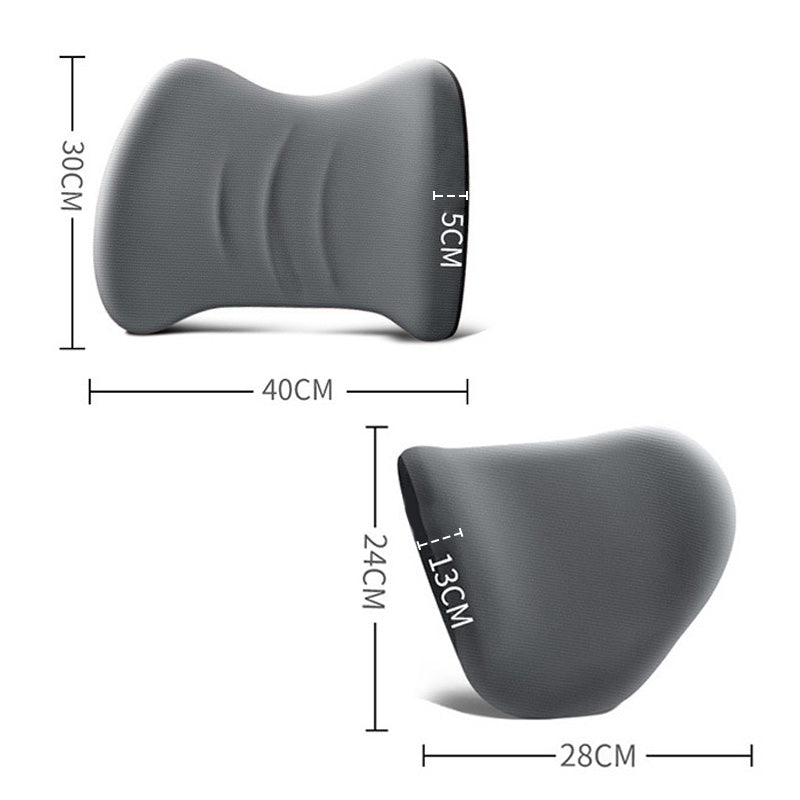 ErgoAutoSitz™ - Ergonomic Car Seat Headrest & Lumbar Cushion [Last day discount]