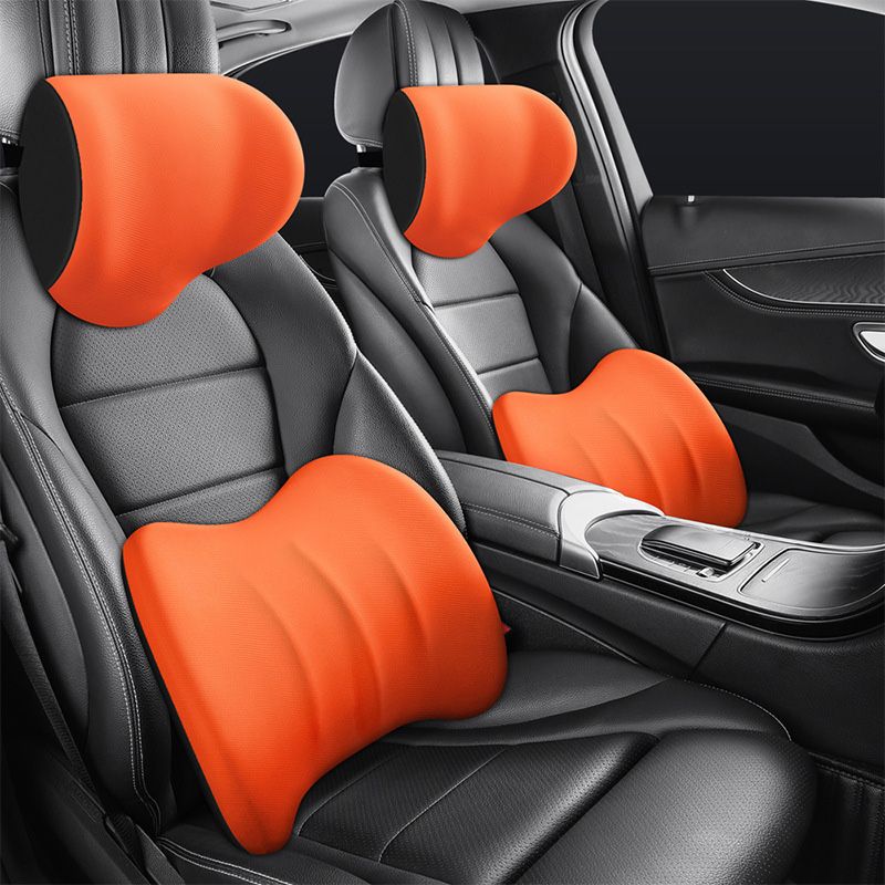 ErgoAutoSitz™ - Ergonomic Car Seat Headrest & Lumbar Cushion [Last day discount]