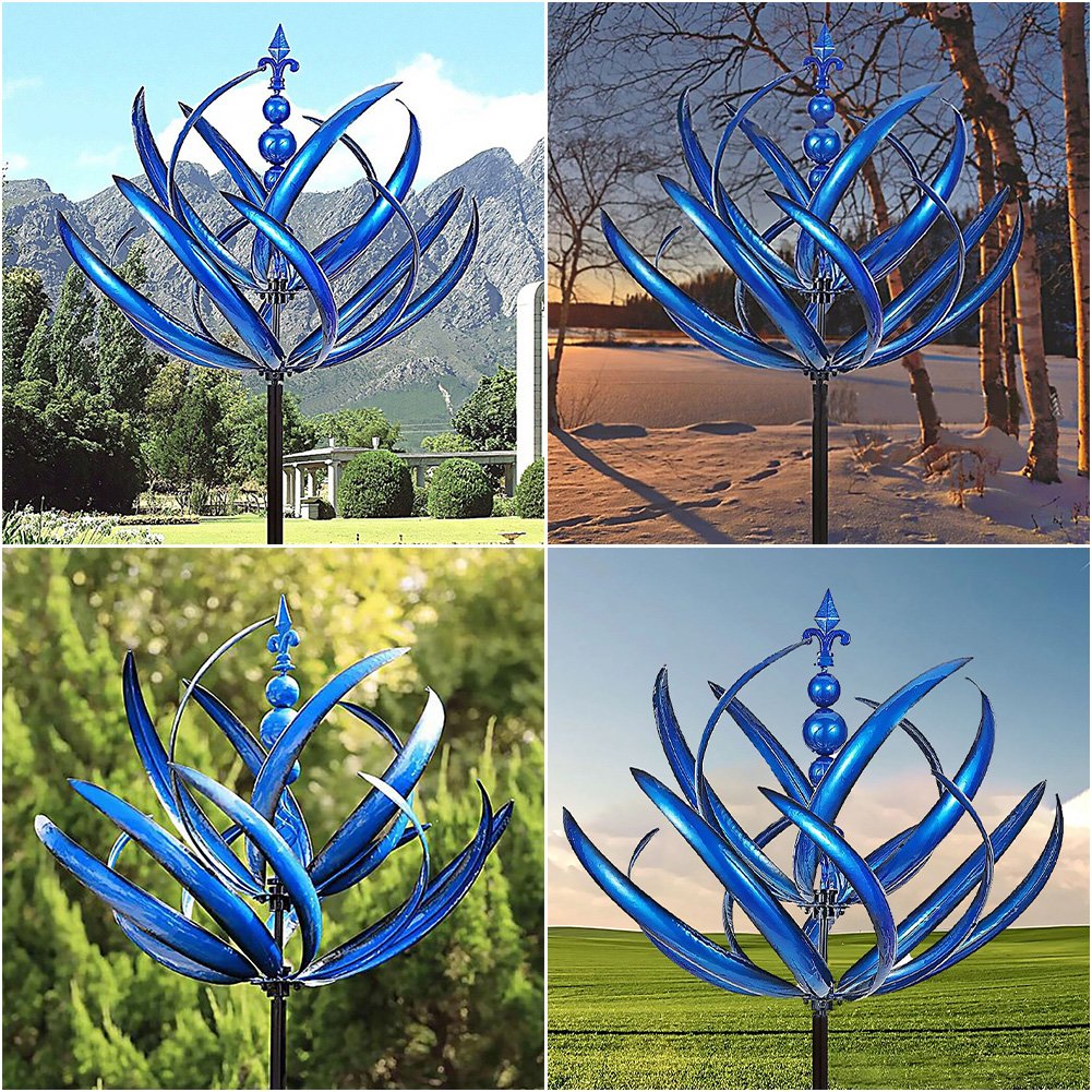 LotusSpinner™ - Experience the splendor of the Lotus weather vane