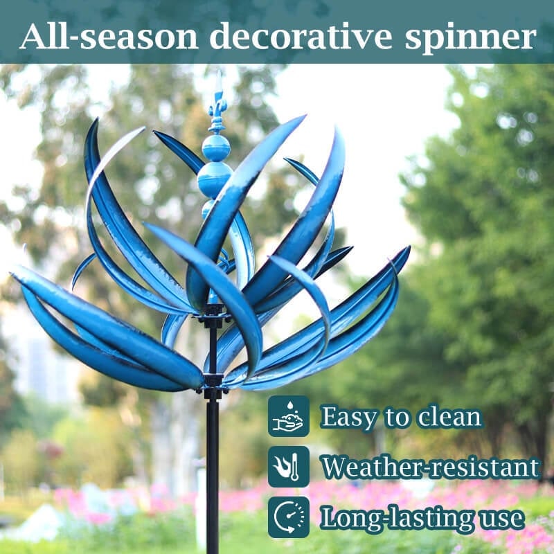 LotusSpinner™ - Experience the splendor of the Lotus weather vane