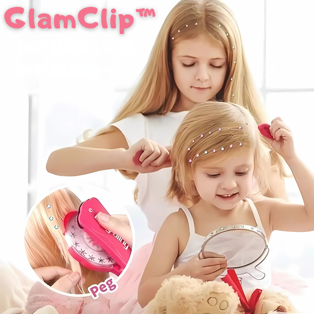 GlamClip™ hair gemstone kit