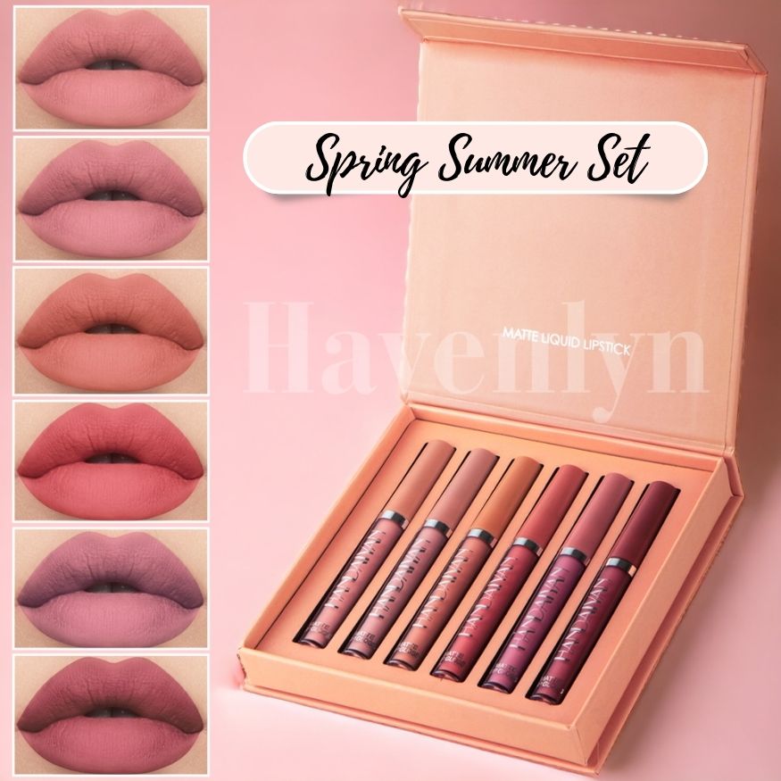 Havenlyn™ - Everlasting Liquid Lipstick Matte (Set of 6) [Last day discount]