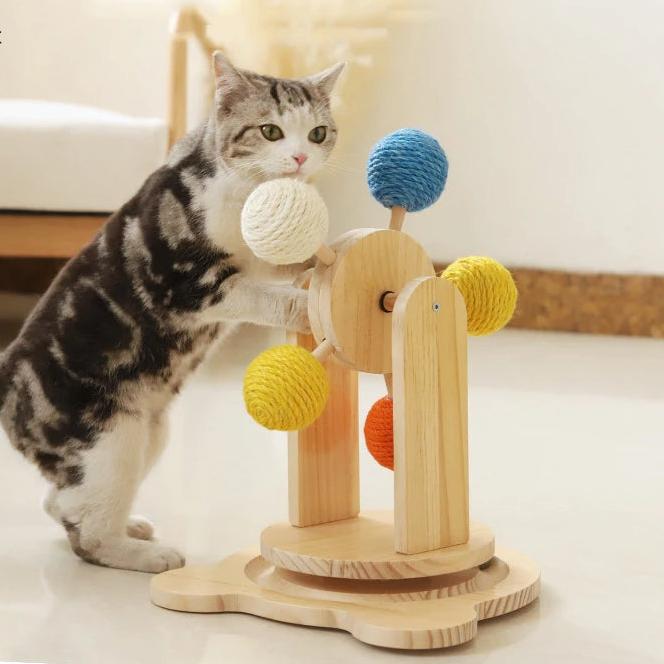 ScratchWheel™ | Let your cat play and scratch!