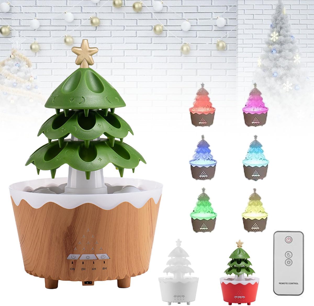 ChristmasDiffuser - A small Christmas tree that transforms your room!