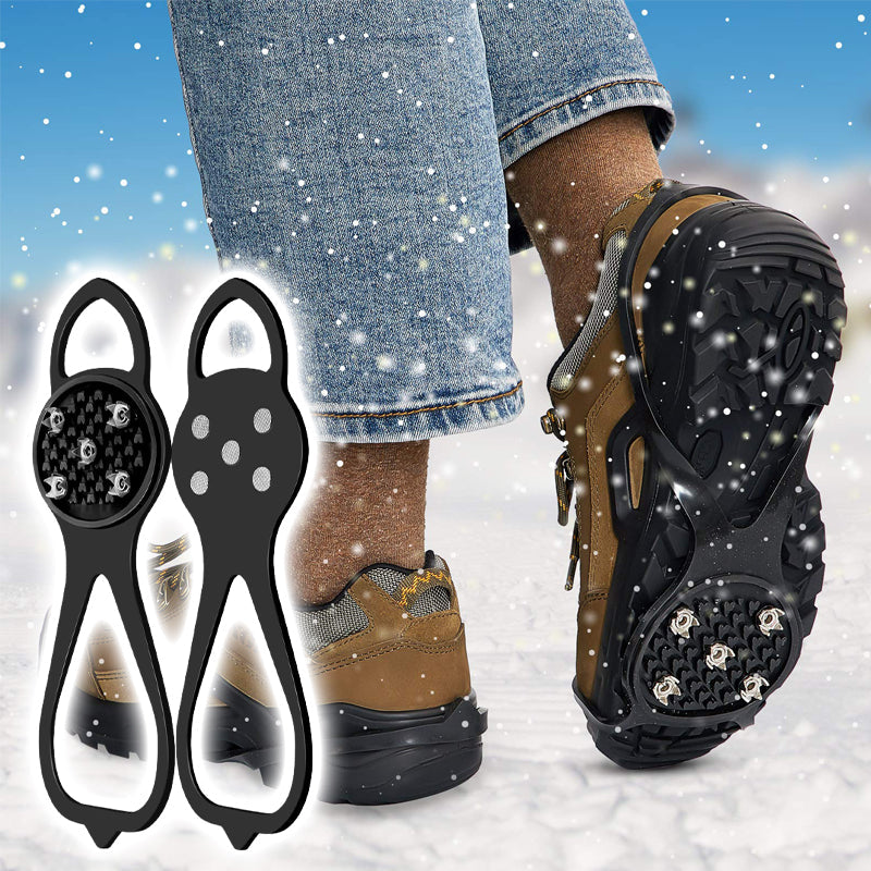 Snowgrip™ - Universal Gripper Spikes Anti-Slip Shoe Grips [Last day discount]