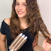 WavyCurls - Magic curling iron with 3 heating rods