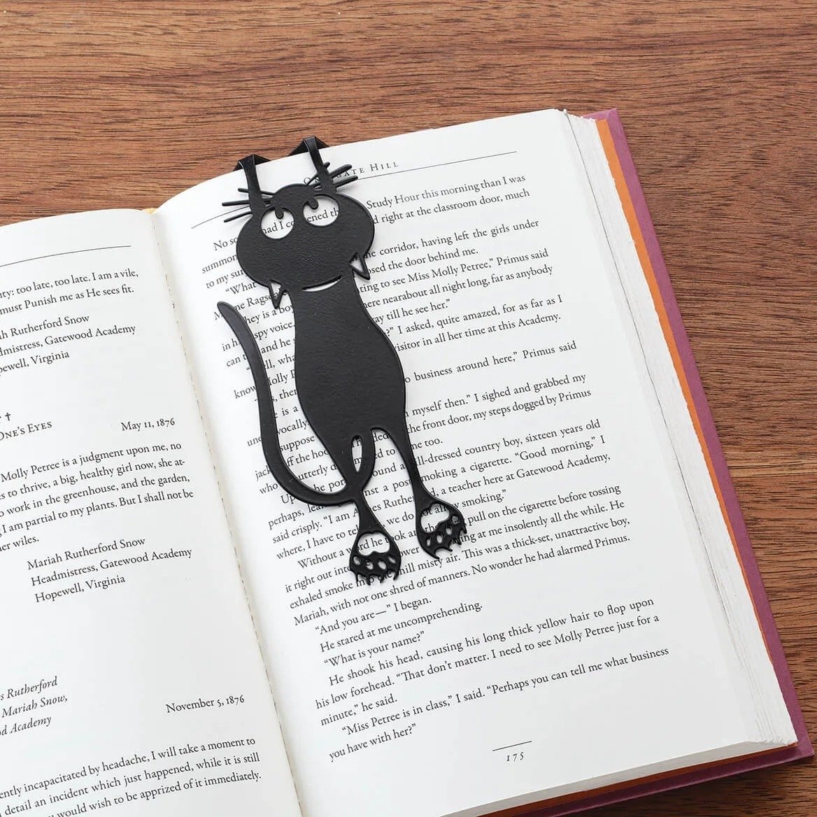 KatzeLese™ - Curious Cat Bookmark [Last day discount]