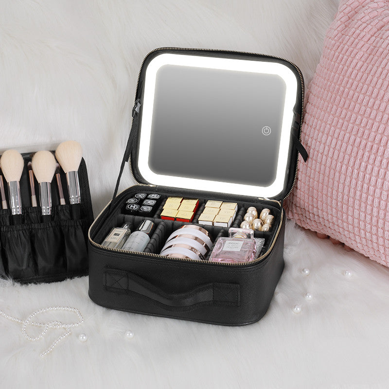 ChicBag - Cosmetic Bag with Mirror & USB Port