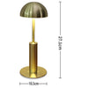 Funguloom Rechargeable Mushroom Table Lamp