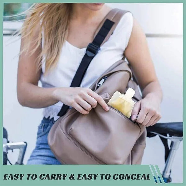 EasyTravel - Saves a lot of space and dirt in your toiletry bag!