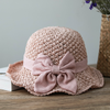 Strabow Foldable Straw Hat with Bow