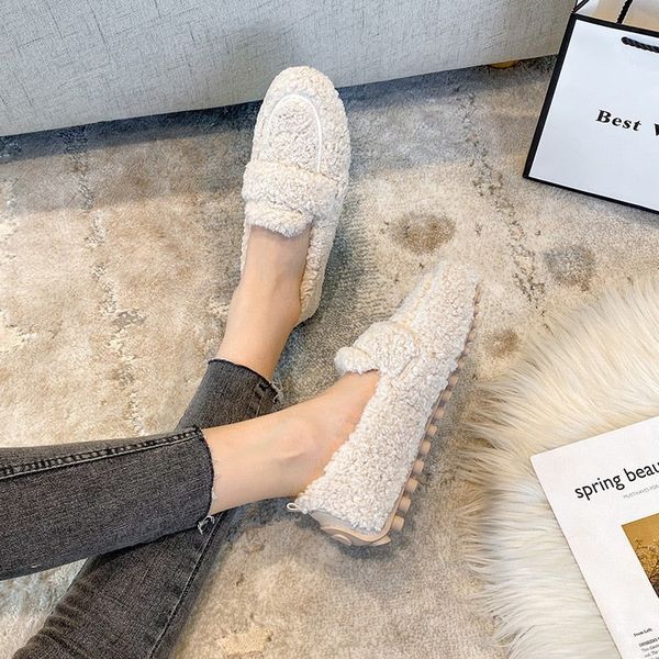 Donita - Soft plush slippers with non-slip sole