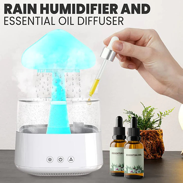 MushiCalm™ - Magic Rain Mushroom Cloud humidifier [Last day discount]