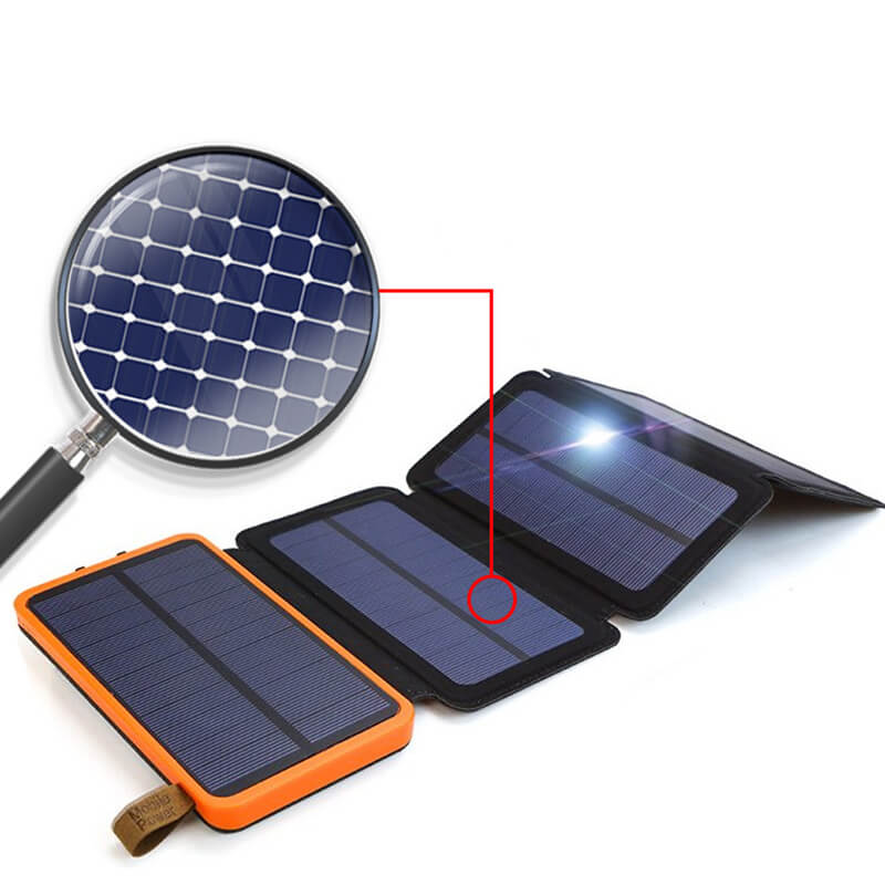 SolarPower™ - Foldable Solar Panel Power Bank - Charge your devices in all situations! [Last day discount]