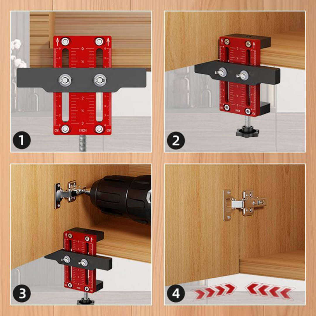 Hordex - Door installation positioning clamp