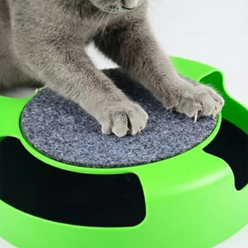 PouncePlay™ | delight your cat with a fast-moving toy mouse!