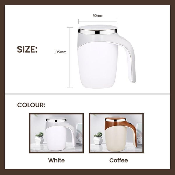 WhirlBlend™ - Self-stirring mug [Last day discount]