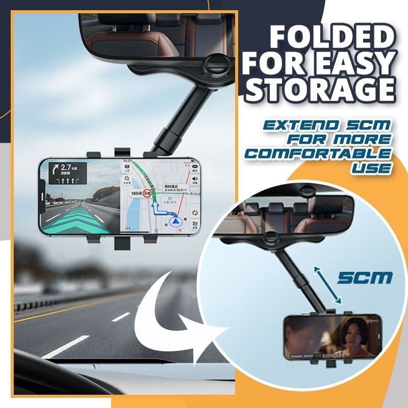 RotatableHandy™ - Rotatable and retractable car phone holder [Last day discount]