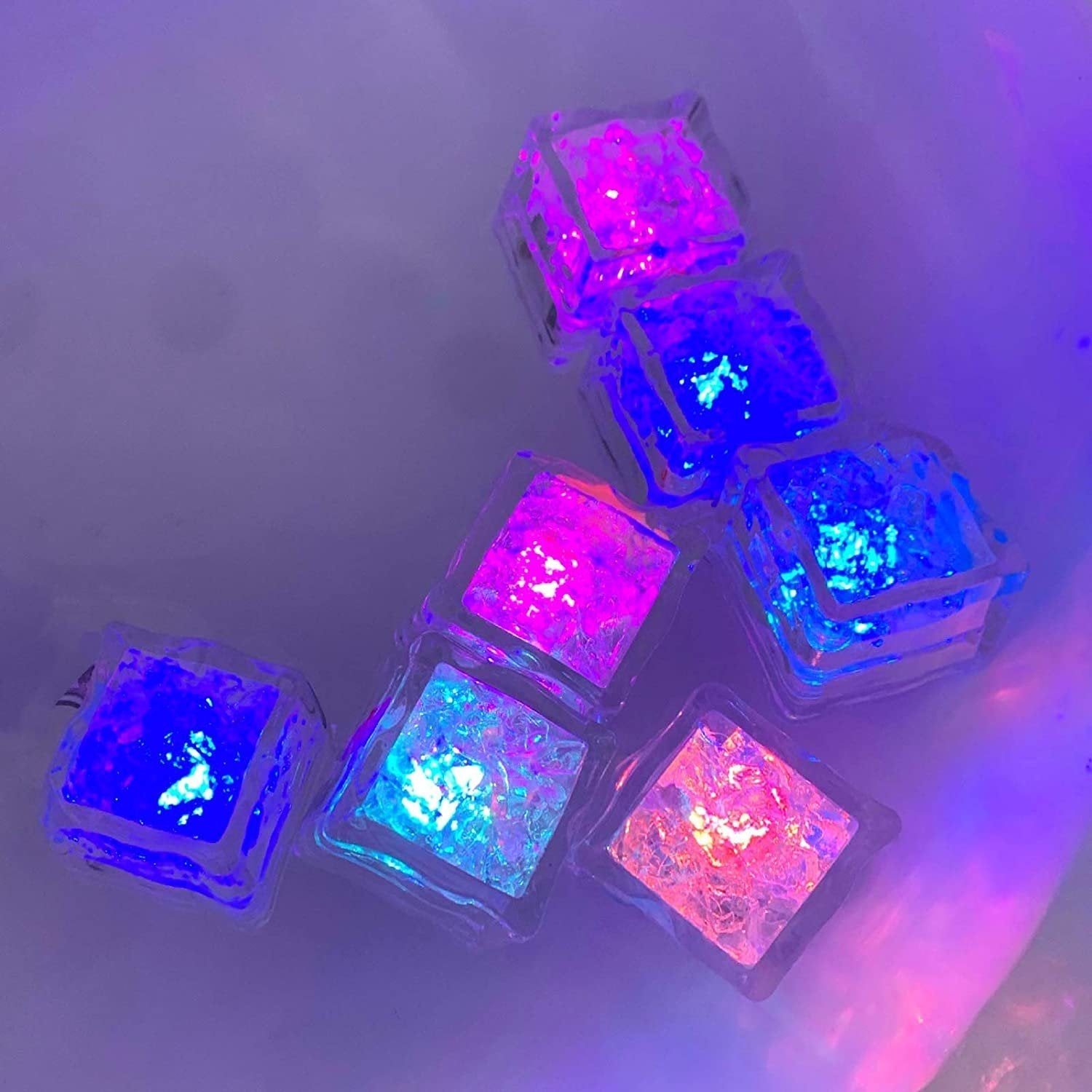 Coolight LED Cube Bath Toy 9PCS