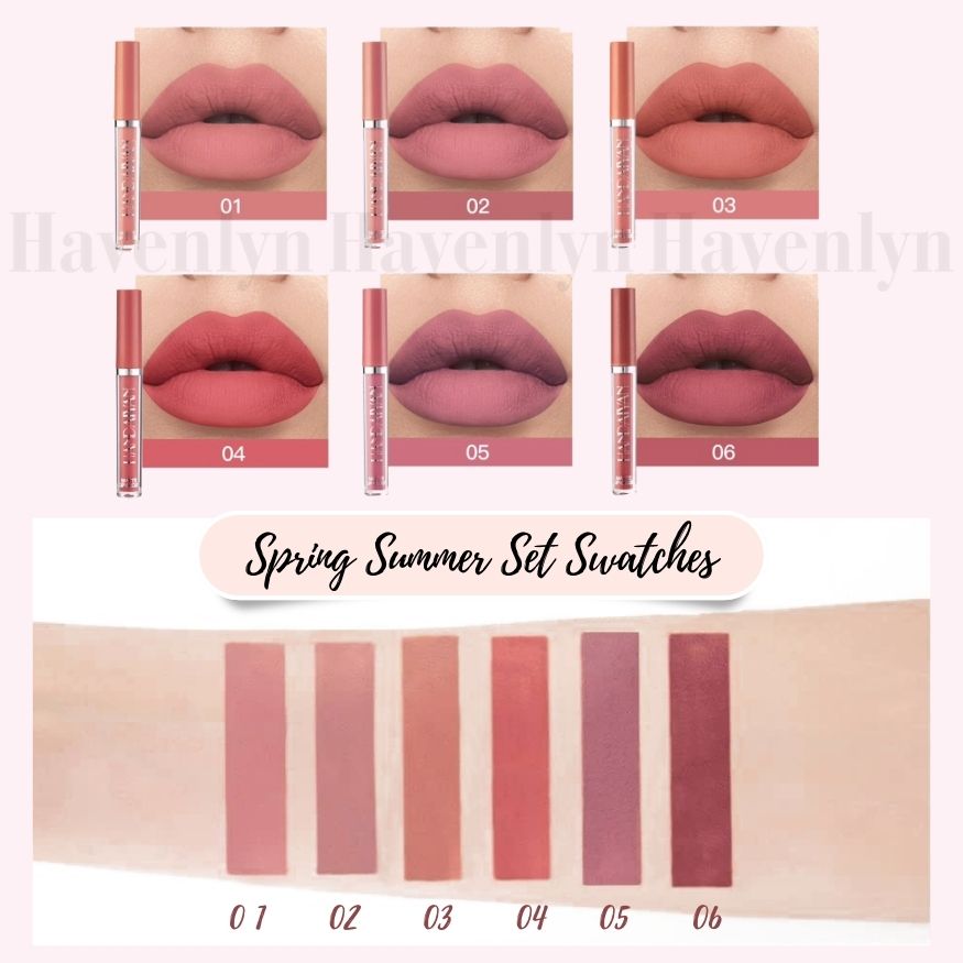 Havenlyn™ - Everlasting Liquid Lipstick Matte (Set of 6) [Last day discount]