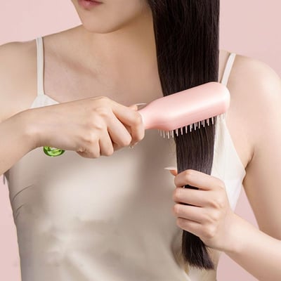 Easycom Self-Cleaning Anti-Static Massage Comb