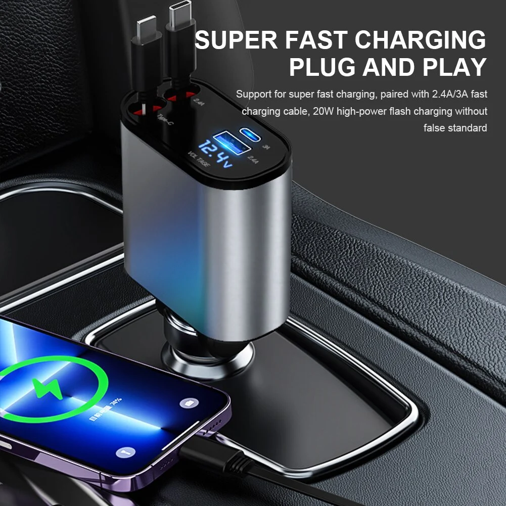 Flexi™ - Retractable car charger [Last day discount]