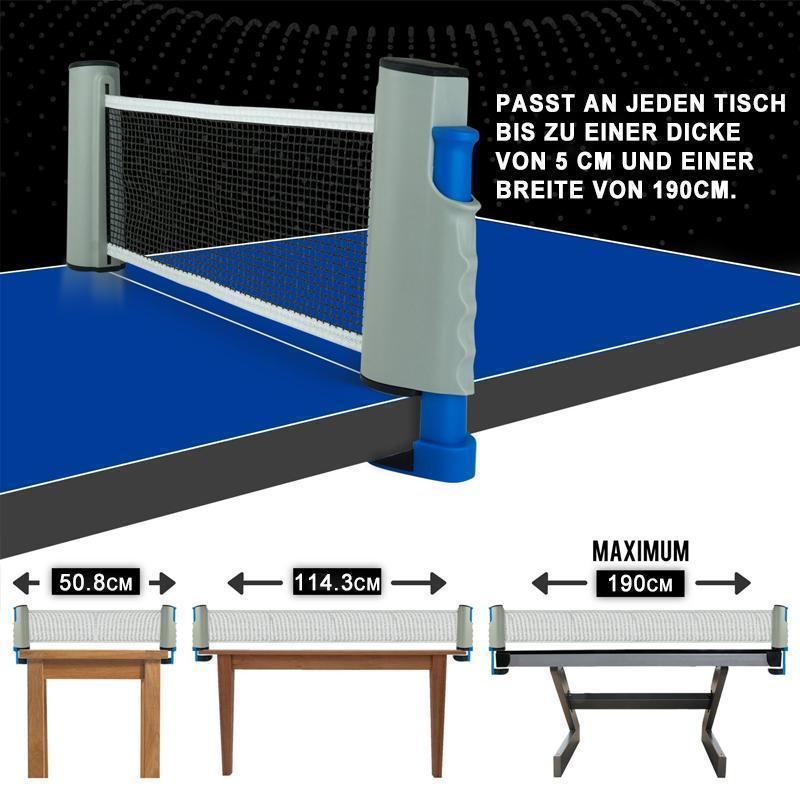 SnapNet™ - Retractable table tennis net [Last day discount]