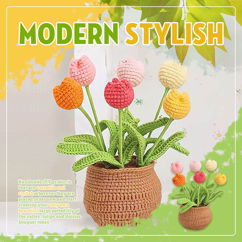 BloomCraft™ - Wool pot plants [Last day discount]