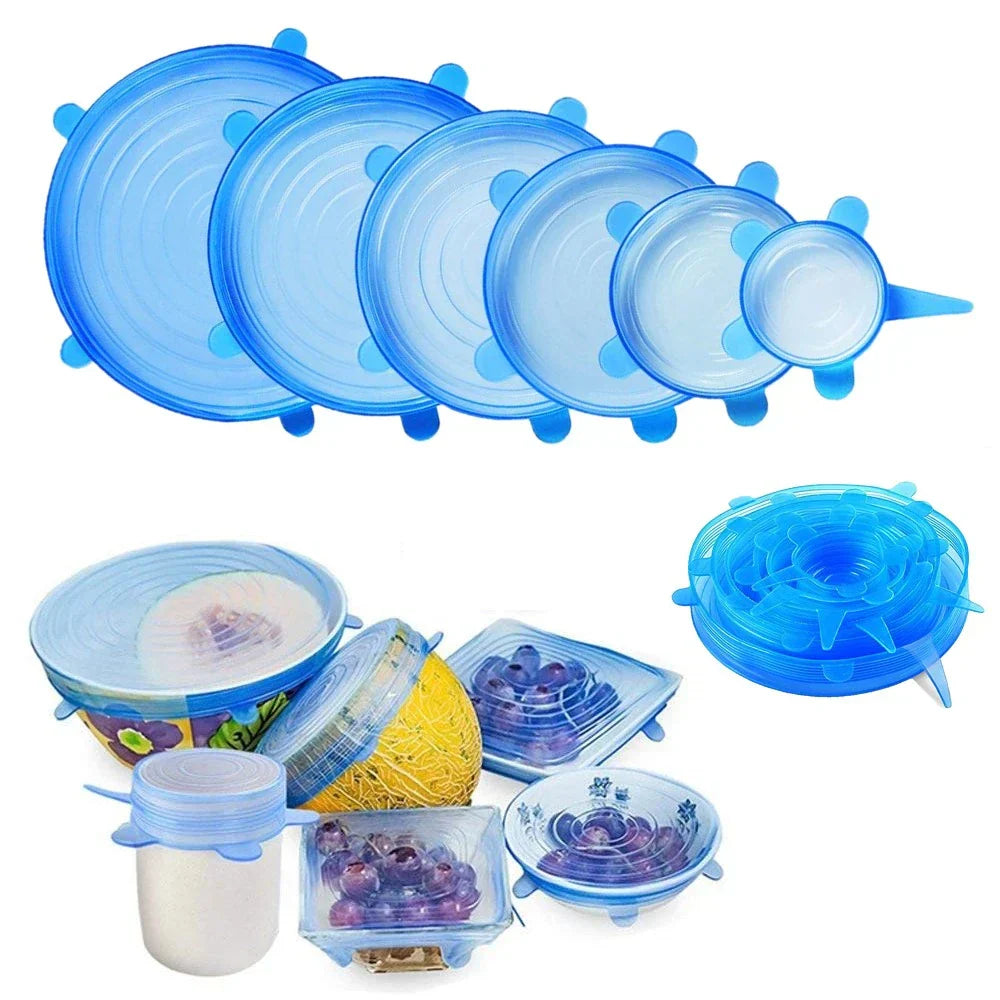 CoverBowl™ - Stretchy, eco-friendly silicone lids [last day discount]