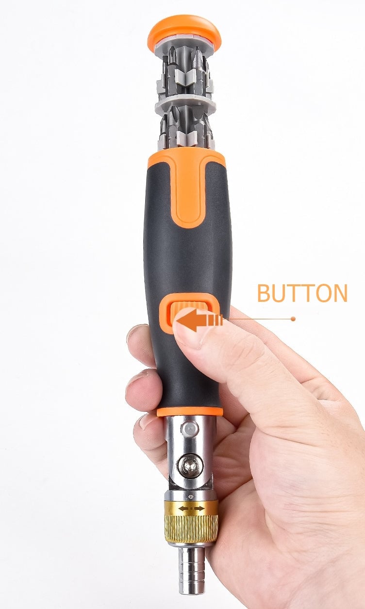 Dyndrive 10-in-1 Multi-Angle Ratchet Screwdriver