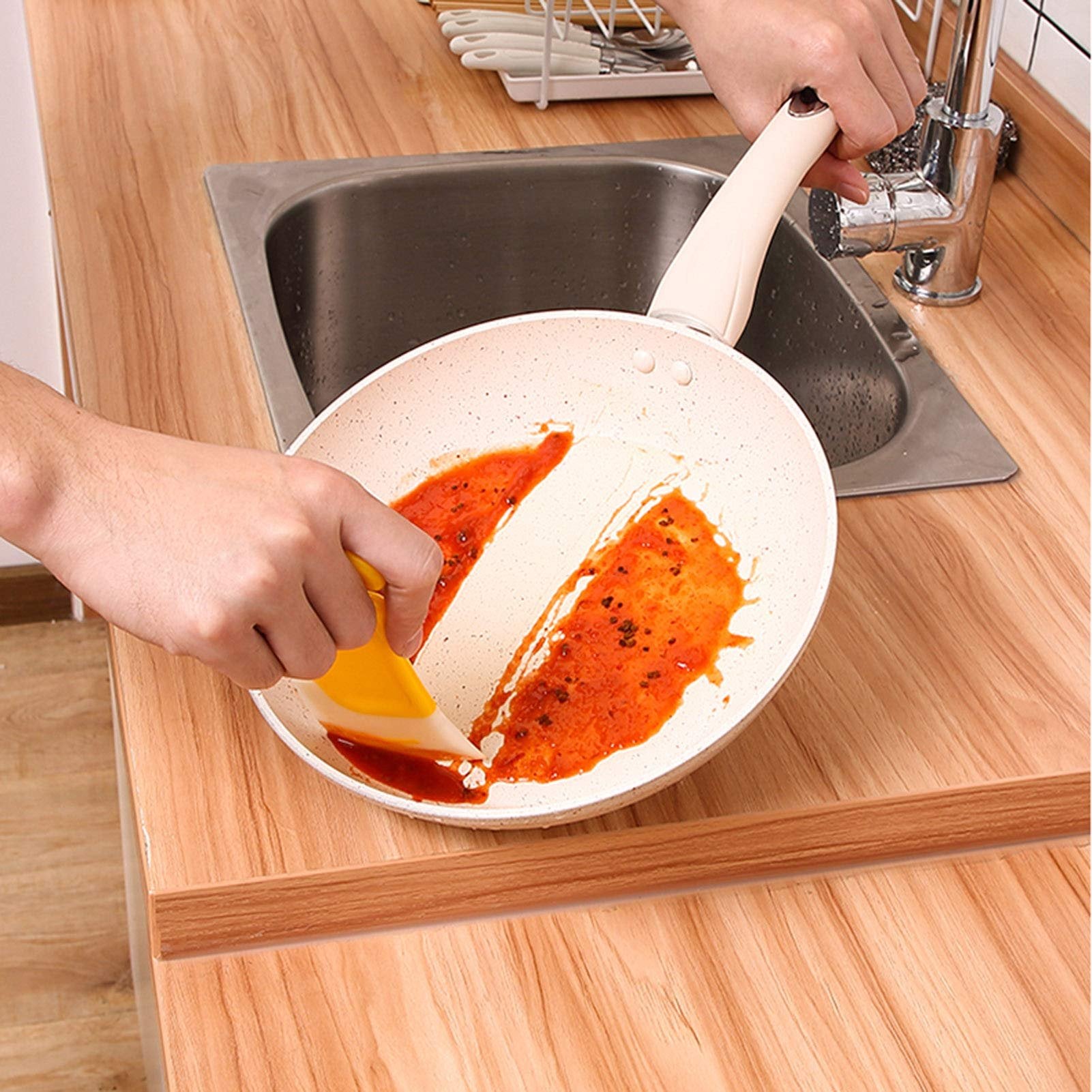 Siliblade Scratch-Free Silicone Spatula Scraper | BUY 1 GET 1 FREE (2PCS)