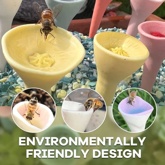 1+1 Free | BumbleBee™ - Bumbledrink Bee Insect Drinking Cups | Set of 5. [Last day discount]