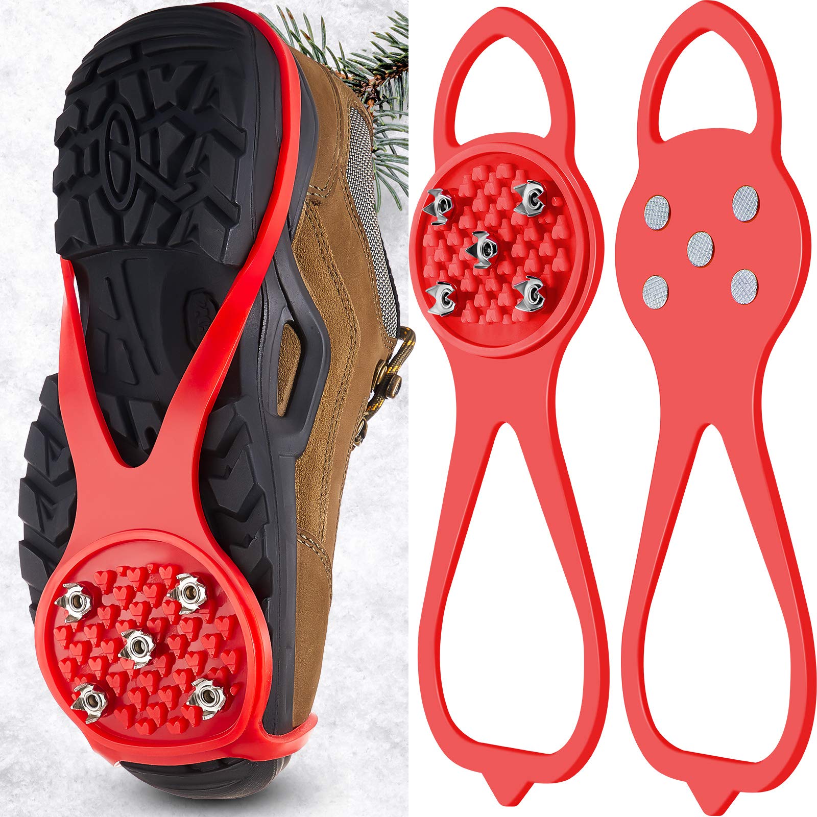 Snowgrip™ - Universal Gripper Spikes Anti-Slip Shoe Grips [Last day discount]