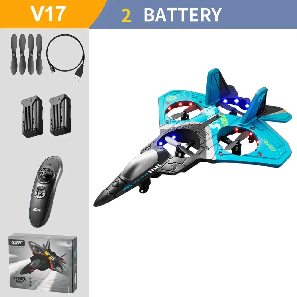 AeroBlitz™ - V17 Jet Fighter Stunt RC airplane [Last day discount]