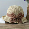 Strabow Foldable Straw Hat with Bow