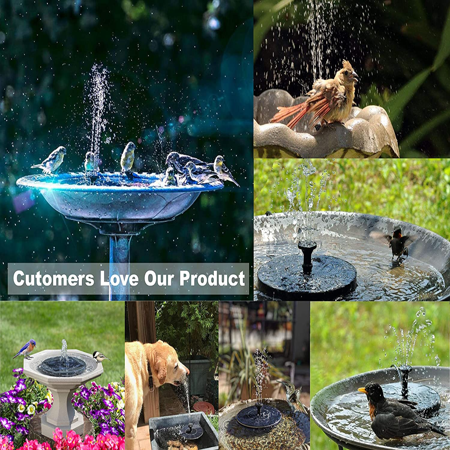 LIMITED SALE | HydroNova™ Solar Powered Water Fountain