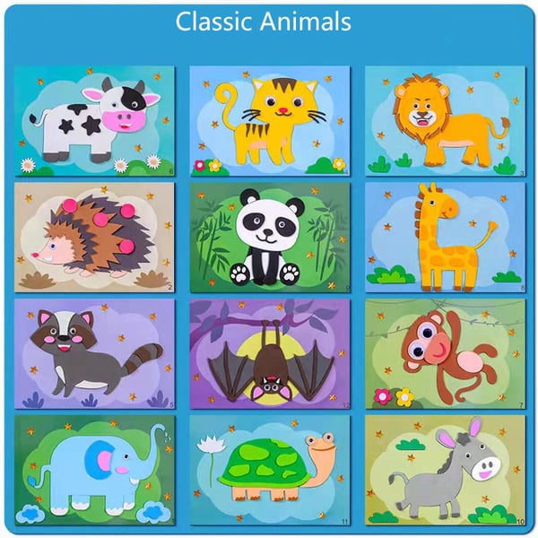 PixiePacks™ Cartoon Sticker Sets for Kids