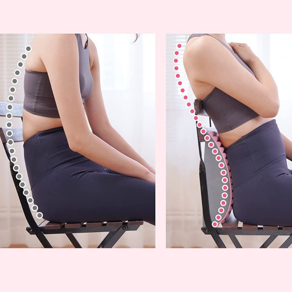 ComfyBack - Massage device to support the lumbar spine