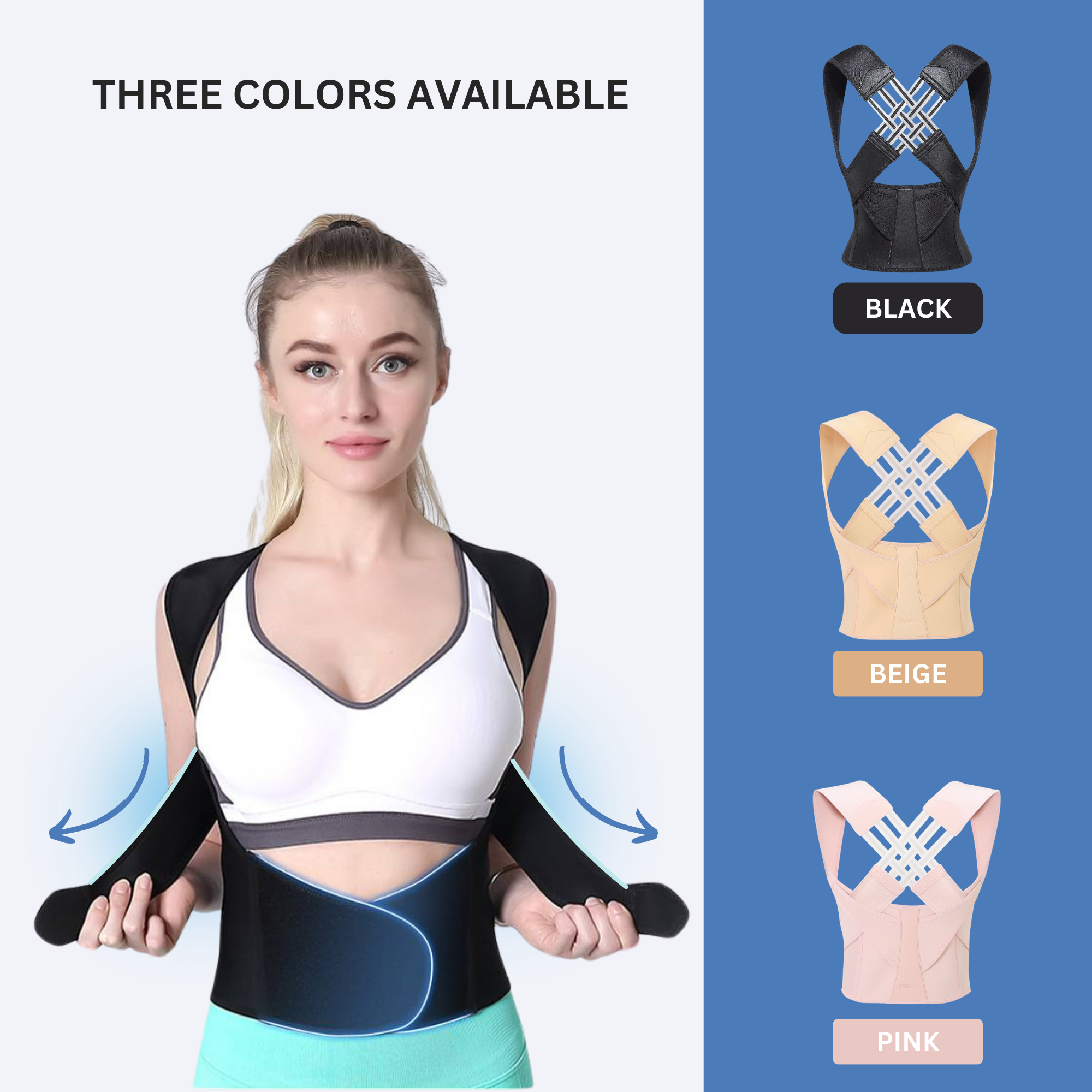 Backfix - Adjustable Back Posture Belt