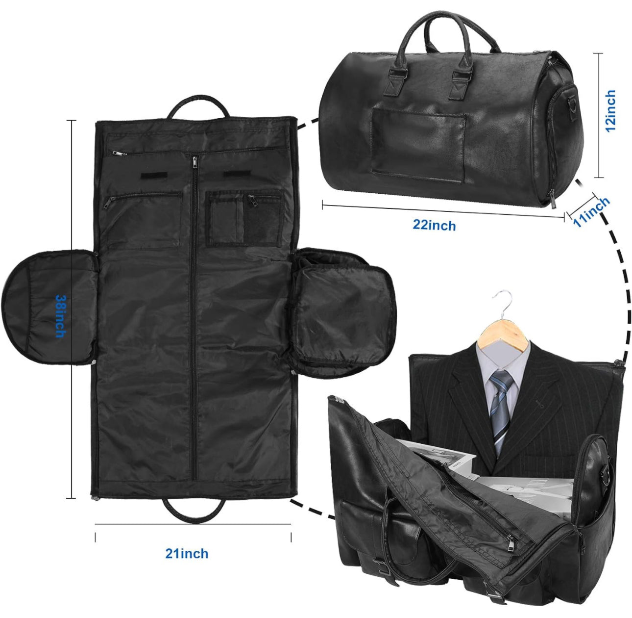 Foldable™- Foldable wardrobe bag with multiple pockets [last day discount]