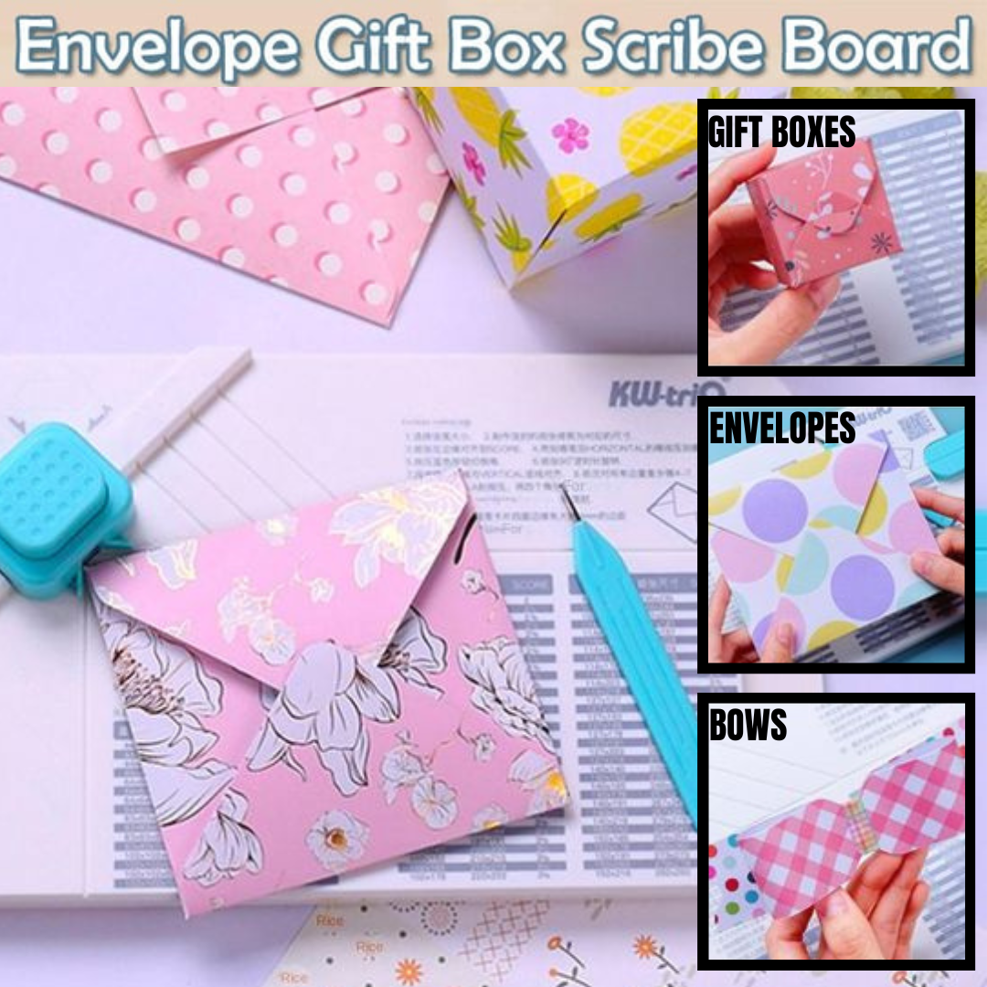 50% OFF | Quickcraft™ Envelope Gift Box Scribe Board Machine