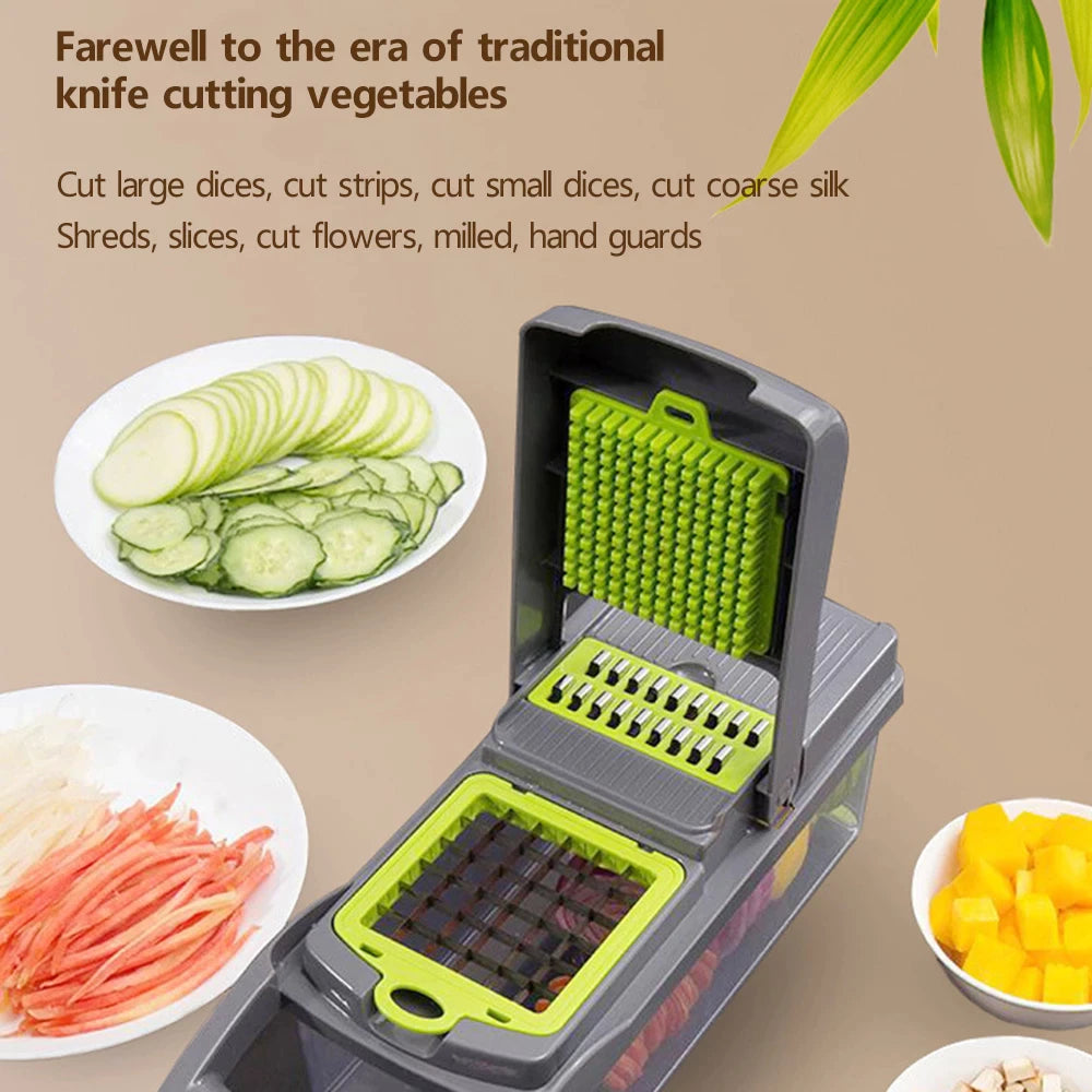 Multifunctional vegetable slicer