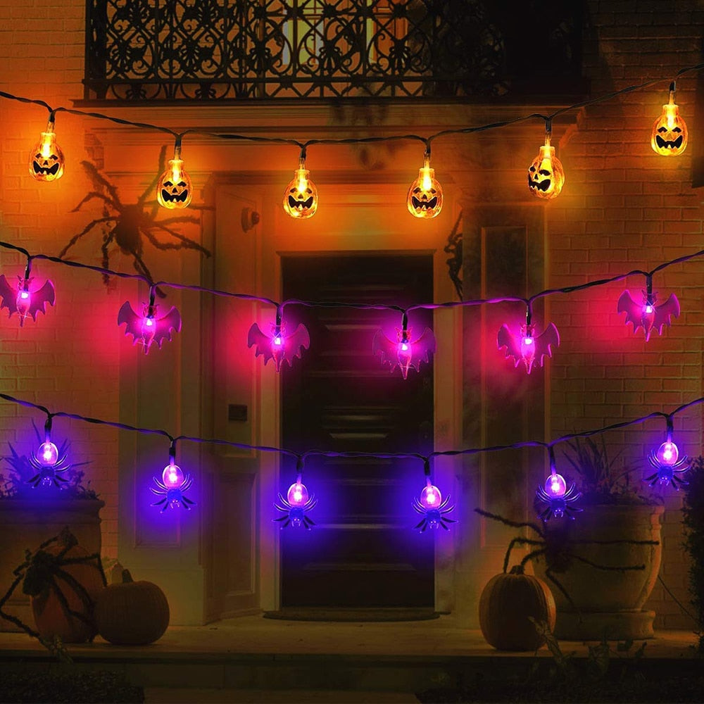 Halloween decorations outdoor lights